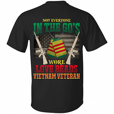 Not Everyone in The 60's Wore, Black, Unisex T-Shirt