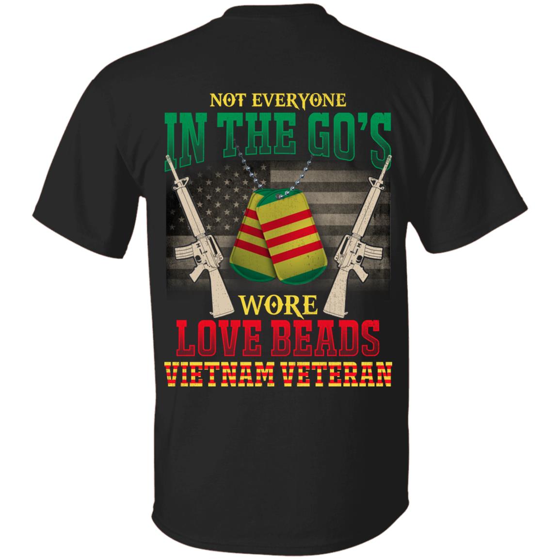 Not Everyone in The 60's Wore, Black, Unisex T-Shirt