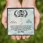 Class Of 2021 I Want You To Believe Deep In Your Heart Alluring Beauty Necklace - Graduation Gifts From Mom