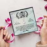 Class Of 2021 I Want You To Believe Deep In Your Heart Alluring Beauty Necklace - Graduation Gifts From Mom