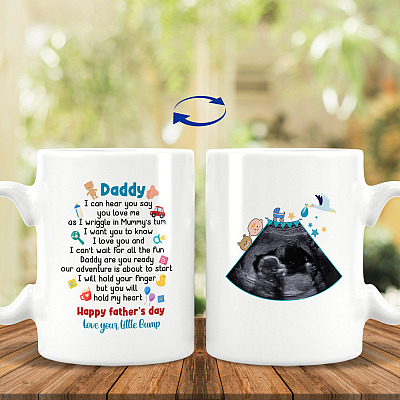 15 oz. White Mug