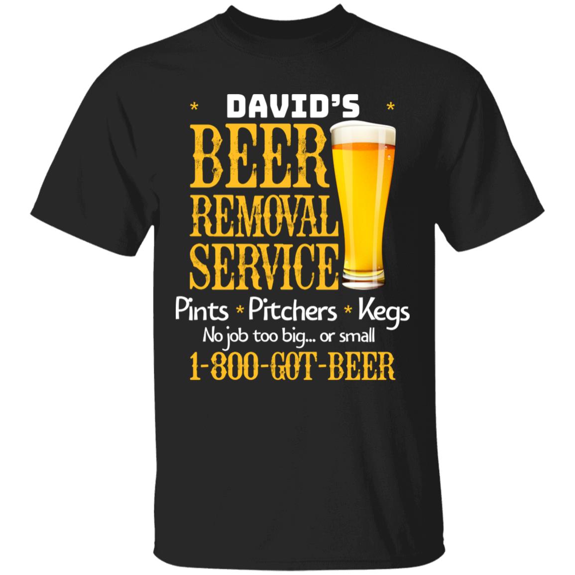 Personalized Photo Beer Shirt, Black, Unisex T-Shirt Personalized Photo Beer Shirt, Black, Unisex T-Shirt