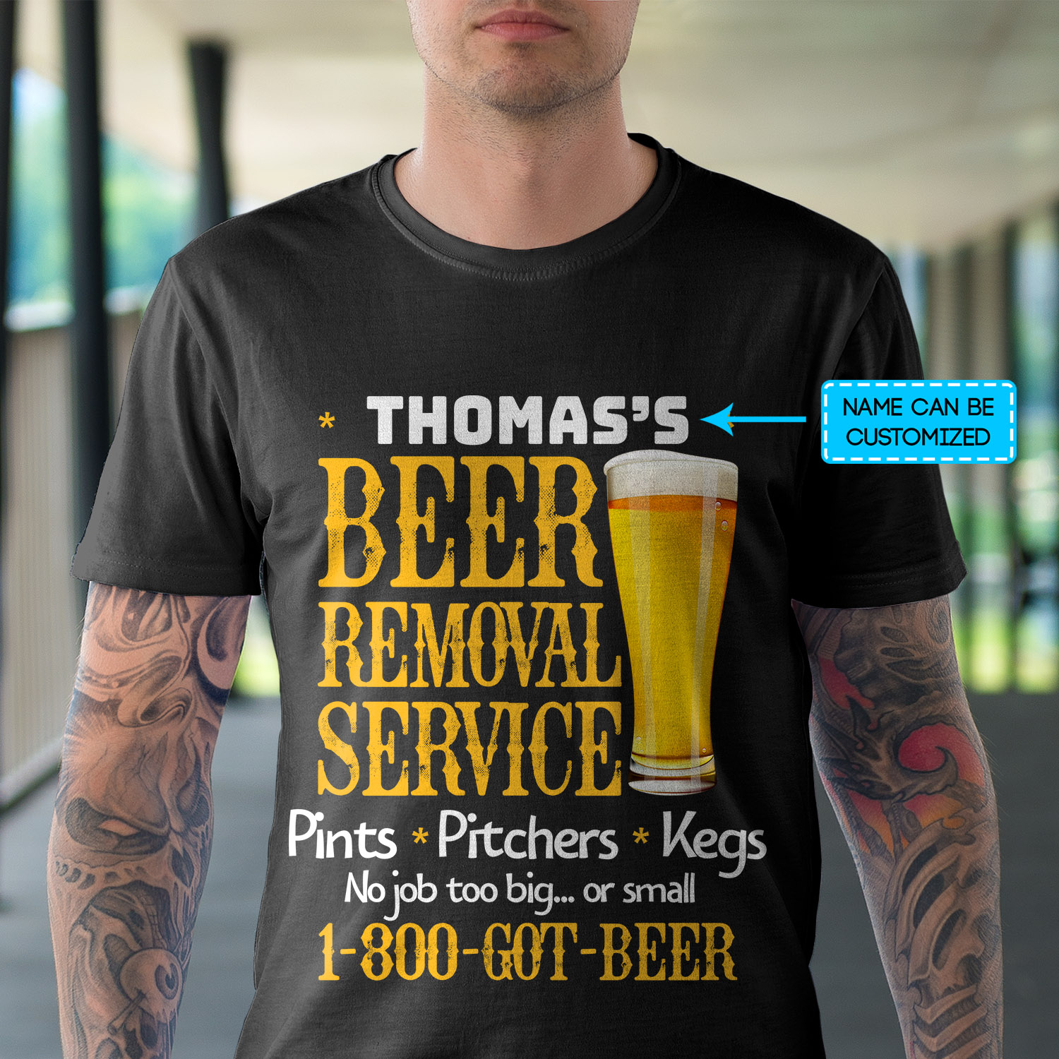 Personalized Beer Removal Service 2