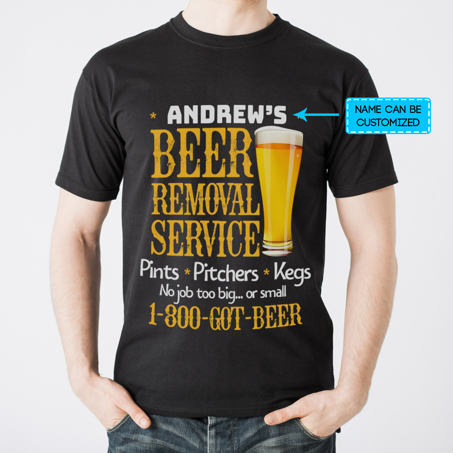 Personalized Beer Removal Service