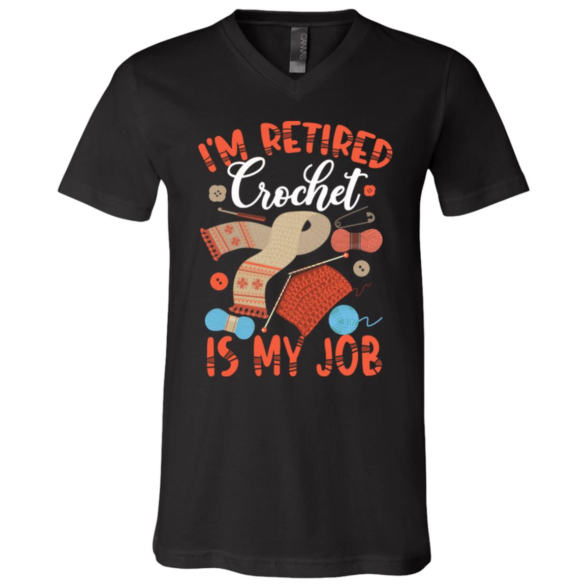 Funny Retirement Gift I'm, Black, V-Neck T-Shirt Funny Retirement Gift I'm, Black, V-Neck T-Shirt