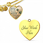 Personalized So Many in the Sea Yet I Found You and You Found Me Turtle Couple Heart Pendant Necklace