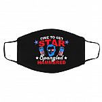 Abraham Lincoln Time Mask Cover, Black, Cloth Face Cover – Medium/Large