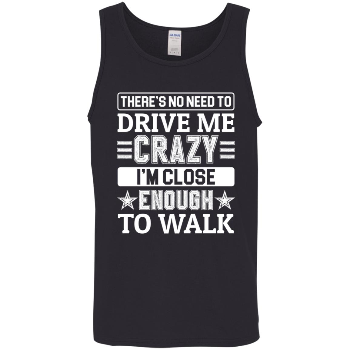 Crazy Tank, Black, Unisex Tank Top
