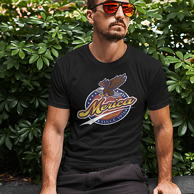 Alternative view of Merica Since 1776 T-Shirt