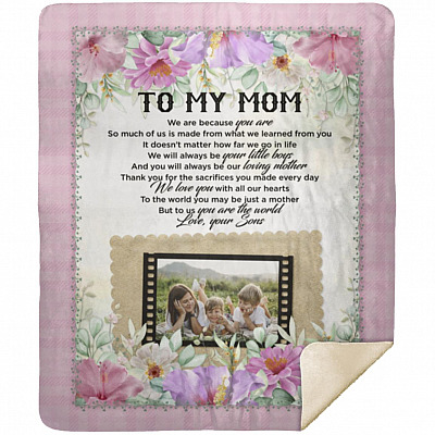 Premium Mink Sherpa Blanket - 50x60