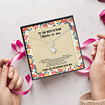 To The Best Future Mother-In-Law Thank You For Sharing Your Son Husband's Mom Alluring Pendant Necklace