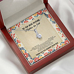 To The Best Future Mother-In-Law Thank You For Sharing Your Son Husband's Mom Alluring Pendant Necklace