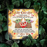 My Only Love I Wish I Could Turn Back The Clock Baby Yoda Couple Interlocking Hearts Pendant Necklace