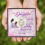 To My Daughter Even When I'm Not Close By I Want You To Know I Love You Forever Love Necklace