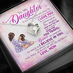To My Daughter Even When I'm Not Close By I Want You To Know I Love You Forever Love Necklace