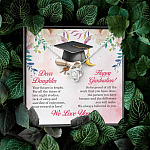 Dear Daughter Your Future Is Bright Happy Graduation We Always Believed In You Love Knot Necklace