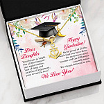 Dear Daughter Your Future Is Bright Happy Graduation We Always Believed In You Anchor Necklace Dear Daughter Your Future Is Bright Happy Graduation We Always Believed In You Anchor Necklace