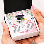 Dear Daughter Your Future Is Bright Happy Graduation We Always Believed In You Anchor Necklace Dear Daughter Your Future Is Bright Happy Graduation We Always Believed In You Anchor Necklace