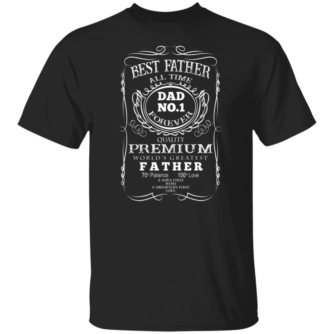 dad t, Black, Unisex T-Shirt