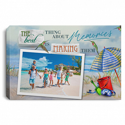 0.75'' Framed Canvas