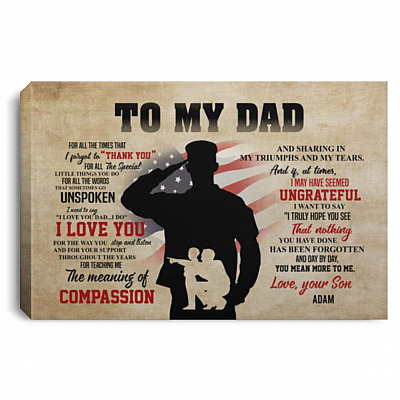 0.75'' Framed Canvas