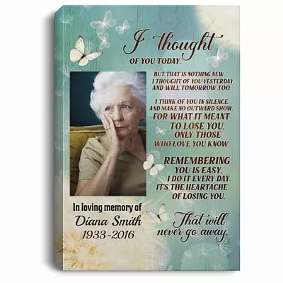 0.75'' Framed Canvas