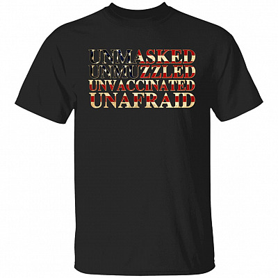 Unmask Shirt, Black, Unisex T-Shirt