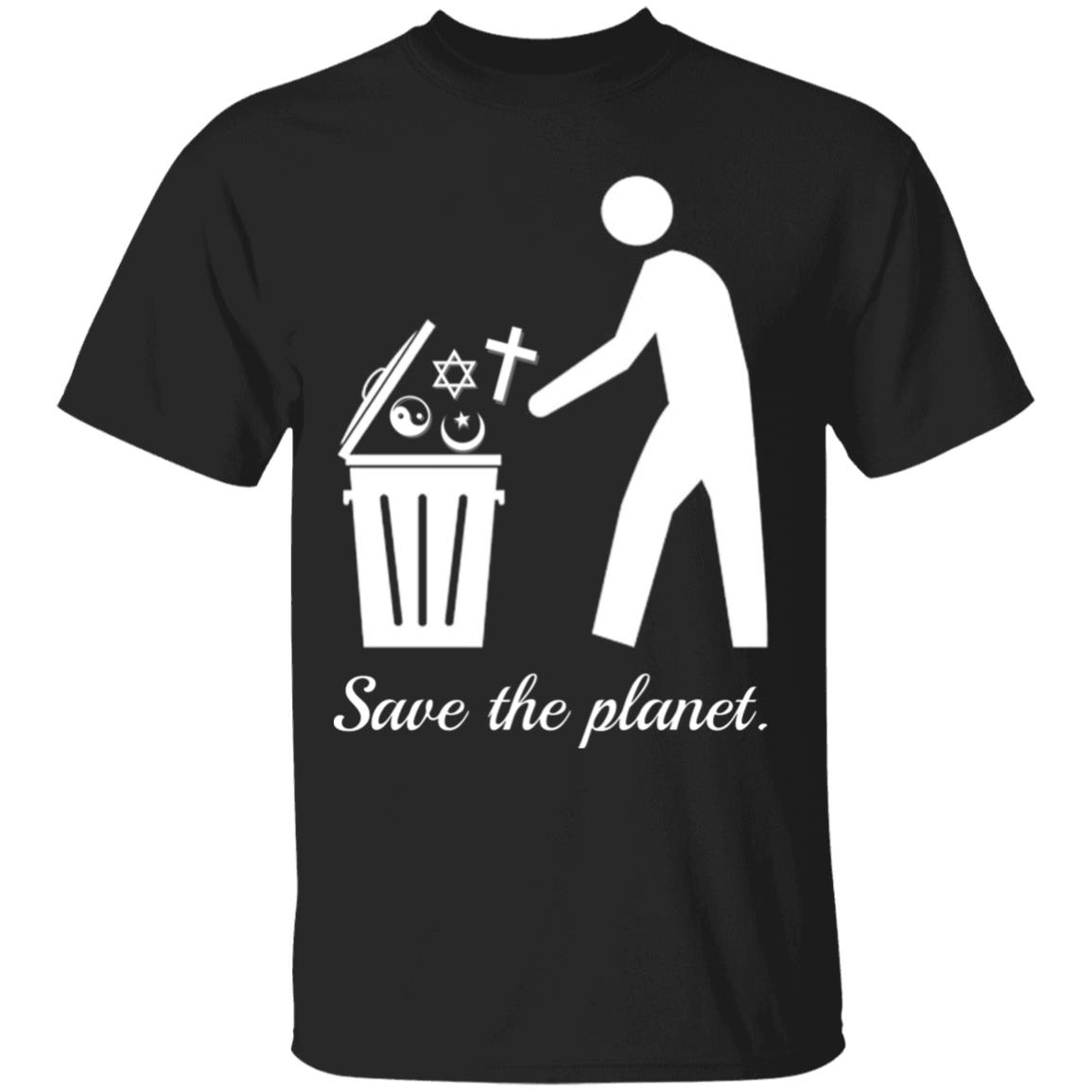 Save the Planet Shirt, Black, Unisex T-Shirt