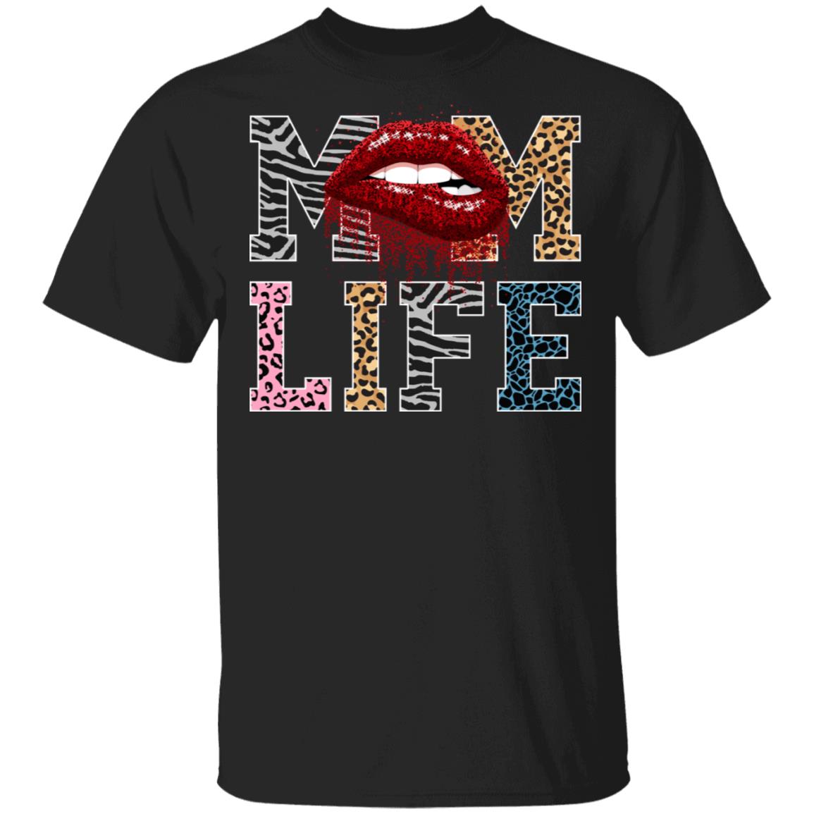 mom t, Black, Unisex T-Shirt
