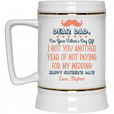 22 oz. Beer Stein
