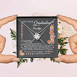 Personalized May Your Future Be Bright And Full Of Opportunities Love Knot Necklace - Graduation 2021 Gift Personalized May Your Future Be Bright And Full Of Opportunities Love Knot Necklace - Graduation 2021 Gift