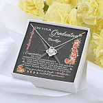 Personalized May Your Future Be Bright And Full Of Opportunities Love Knot Necklace - Graduation 2021 Gift Personalized May Your Future Be Bright And Full Of Opportunities Love Knot Necklace - Graduation 2021 Gift