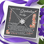 Personalized May Your Future Be Bright And Full Of Opportunities Love Knot Necklace - Graduation 2021 Gift Personalized May Your Future Be Bright And Full Of Opportunities Love Knot Necklace - Graduation 2021 Gift