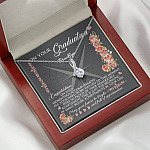 Personalized May Your Future Be Bright And Full Of Opportunities Alluring Beauty Necklace