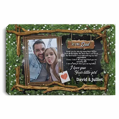 0.75'' Framed Canvas