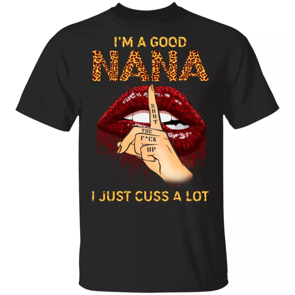 nana t, Black, Unisex T-Shirt