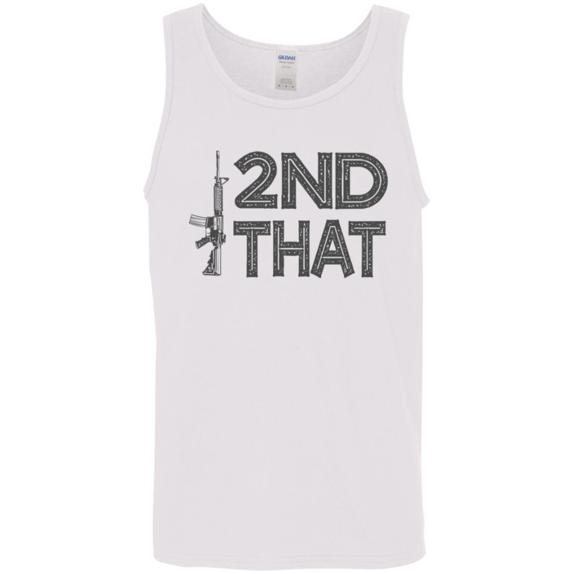 2nd that Gun T-Shirt - Gun Control Only, White, Unisex Tank Top 2nd that Gun T-Shirt - Gun Control Only, White, Unisex Tank Top
