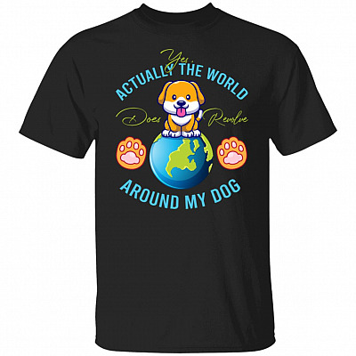 dog t, Black, Unisex T-Shirt