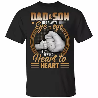 Dad And Son Not Always Eye Shirt, Black, Unisex T-Shirt