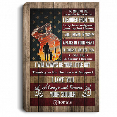 0.75'' Framed Canvas