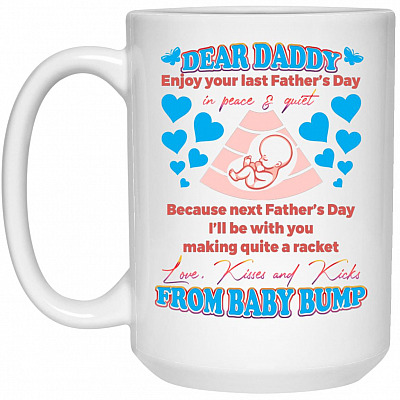 15 oz. White Mug