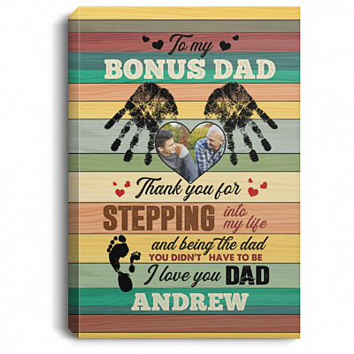 0.75'' Framed Canvas