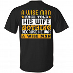 Wise Man Shirt, Black, Unisex T-Shirt Wise Man Shirt, Black, Unisex T-Shirt