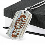 To My Step Dad Any Man Can Be A Father But It Takes Someone Special To Be A Dad Dog Tag Necklace