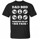 Dad Bod Shirt, Black, Unisex T-Shirt Dad Bod Shirt, Black, Unisex T-Shirt