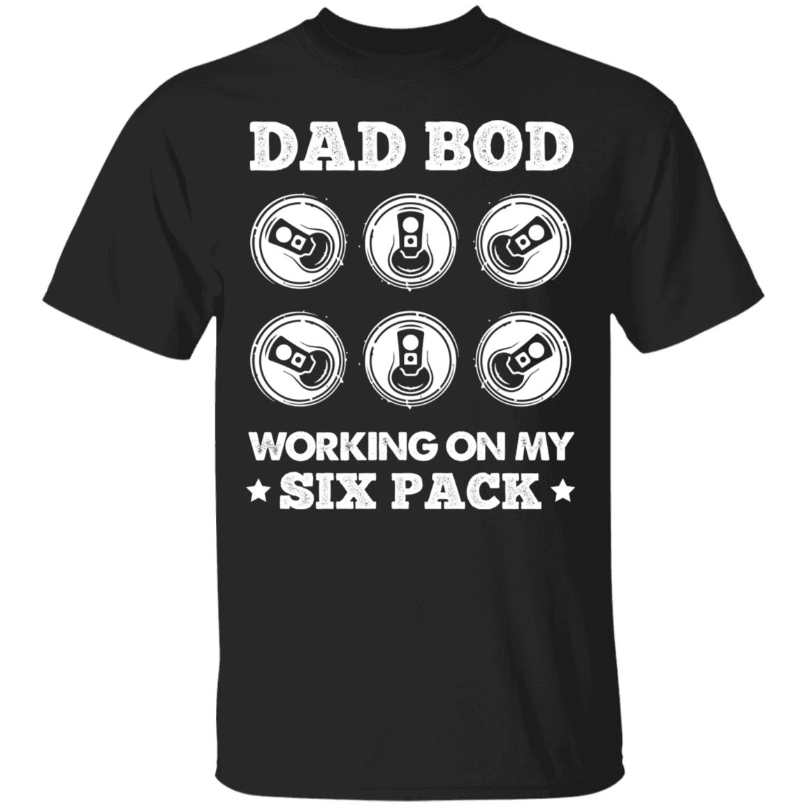 Dad Bod Shirt, Black, Unisex T-Shirt Dad Bod Shirt, Black, Unisex T-Shirt