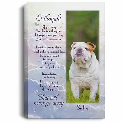 0.75'' Framed Canvas