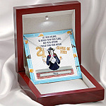 Personalized Graduation Let Your Dreams Be Bigger Than Your Fears Alluring Beauty Necklace