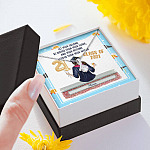 Personalized Graduation Let Your Dreams Be Bigger Than Your Fears Alluring Beauty Necklace