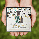 Graduation Gift Go Confidently in the Direction of Your Dreams Forever Love Pendant Necklace